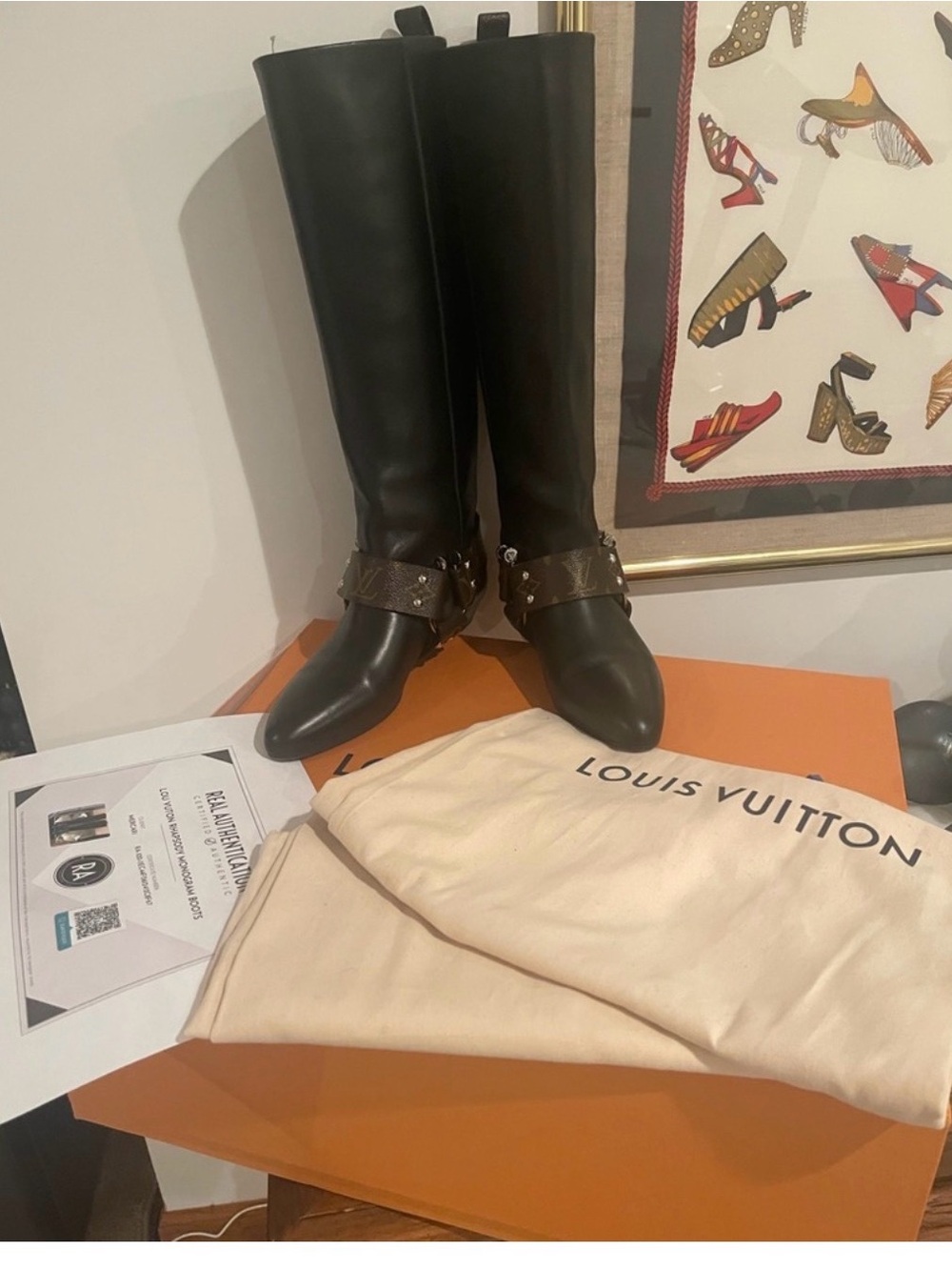 Louis Vuitton Rhapsody Monogram Boots - Picture 5 of 11